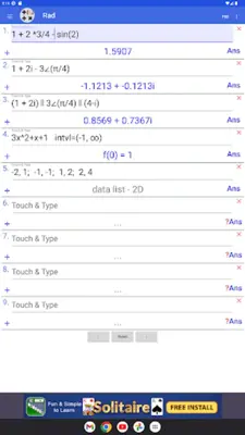 Scientific Complex Calculator android App screenshot 5